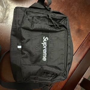 COPY - Supreme black shoulder bag